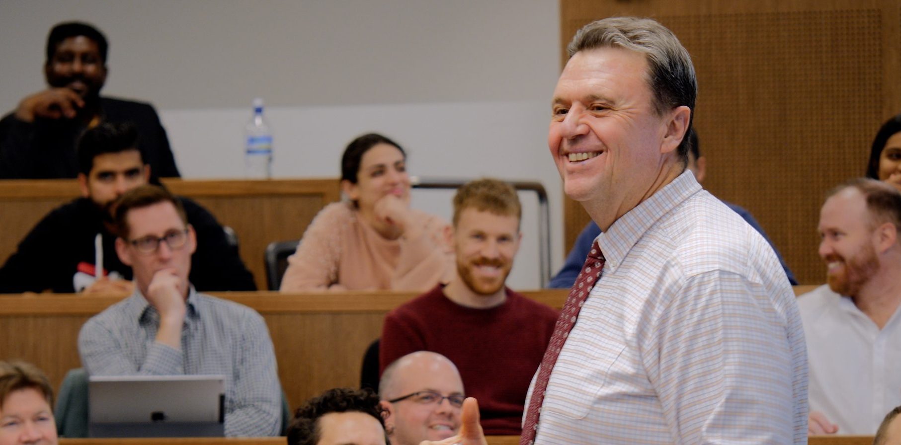 Dr Sam Wylie presenting the Finance Education for Investors course